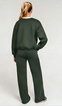 Арт. 2804 Костюм с брюками женский 44-50(4 шт) Цвет:хаки