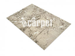 Коврик вырезной icarpet PRINT антискользящий (136) Мрамор 80х120 бежево-коричневый