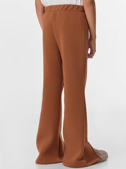 Брюки для девочек коричневые - Mark formelle фото 2