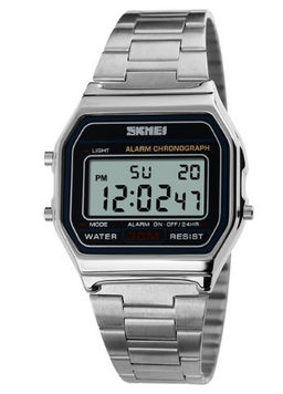 Часы наручные Skmei мужские электронные 1123silver