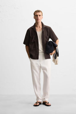LINEN TROUSERS - Zara фото 66