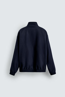 REVERSIBLE WOOL - CASHMERE BOMBER JACKET - Zara фото 10