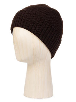 Шапка муж. шерсть+акр LB-N88108 d.brown