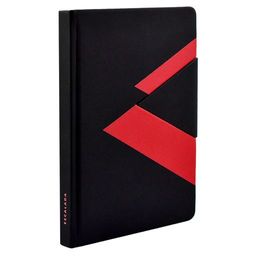 Ежедневник недатированный, А5, арт. 57680/ 15 ВИННЕР ЧЁРНЫЙ + ВИННЕР КРАСНЫЙ (кожзам: 146х211 мм, т