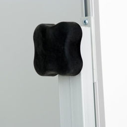 Доска двусторонняя 100×120 см, магнитно-маркерная/меловая, Calligrata СТАНДАРТ, поворотная на мобильном стенде, в алюминиевой рамке, с полочкой