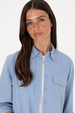 Kad_n Mavi Uzun Kollu G_mlek Sepette S_rpriz _ndirim - U.s. polo assn фото 2