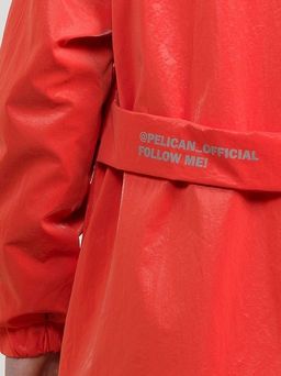 PELICAN, плащ для девочек, Красный фото 6
