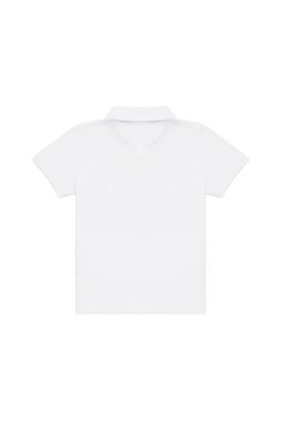 Белая базовая футболка-поло для мальчика Неожиданная скидка в корзине - U.s. polo assn фото 4