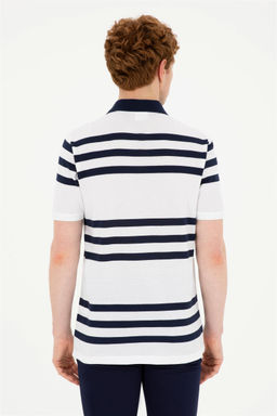 Мужская темно-синяя футболка Неожиданная скидка в корзине - U.s. polo assn фото 5