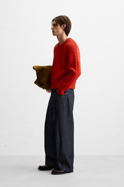 LIMITED EDITION CABLE-KNIT SWEATER - Zara фото 4