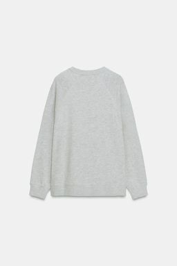 OVERSIZE LONG SLEEVE T-SHIRT - Zara фото 7
