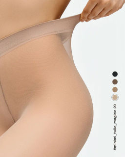 Колготки Minimi TULLE MAGICO (эффект тюля) (100/10) - caramello  фото 2