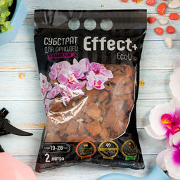 Субстрат для орхидей Effect+ Ecoline 19-28 мм, с природным цеолитом, 2 л
