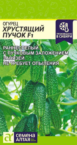 Огурец Хрустящий Пучок F1/Сем Алт/цп 5 шт.