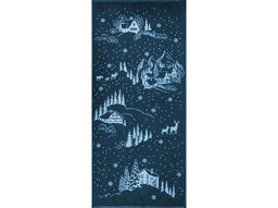 6с102.411ж1 У леса на опушке (джинс) Полотенце махровое 67х150см