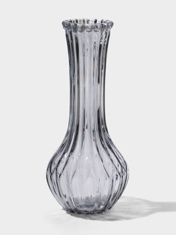 Ваза «Имоджин», 22.5×9 см, стекло, серая