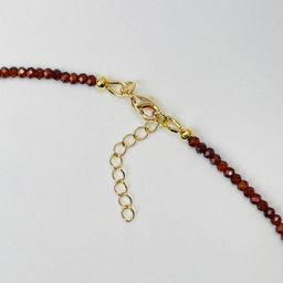 Чокер из Граната "Спессартин"