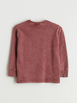 Bisiklet Yaka Erkek ?ocuk Sweatshirt