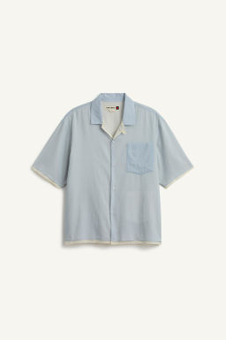 DBL LYR SHRT / Azul claro - Zara фото 5