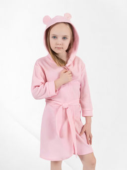 Халат детский светлорозовый