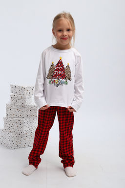 Пижама детская П324 Нарядные Ёлочки