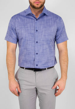 Сорочка мужская короткий рукав GREG 230/101/5585/Z/1