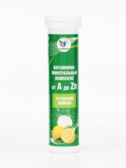 Напиток Витаминно-минеральный комплекс от A до Zn со вкусом лимона