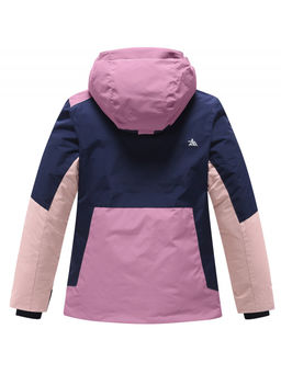 Горнолыжный костюм зимний для девочки розового цвета 9518R