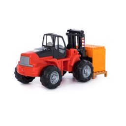 Автокар + конструктор Супер-Микс - 30 элементов на поддоне (в сеточке) - Полесье фото 4