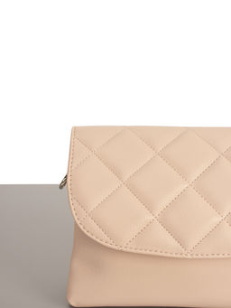 LACCOMA сумка Катрин-Л815-пудровый эко кожа хлопок