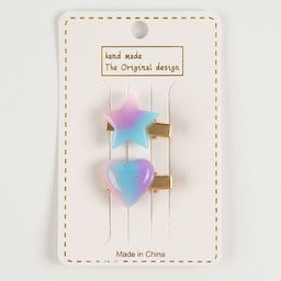 Заколки для волос 2 шт., космос - Страна карнавалия фото 2