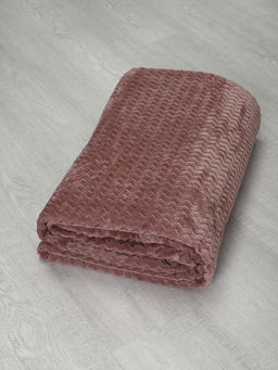 Плед Роял Плюш Пудра 150х200 - Амавес-текстиль фото 4