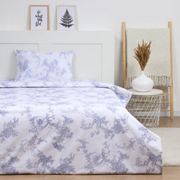 КПБ LoveLife 1.5 сп Вьюнок 147*210,150*215,50*70 -1 шт,100% хлопок,бязь 120 г/м2