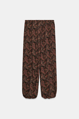 ZW COLLECTION PAISLEY TROUSERS - Zara фото 7