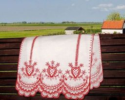 Рушник льняной с вышивкой модель 219Т лен 100% - Лен поволжья фото 2