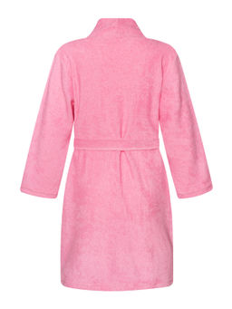 Халат детский розовый