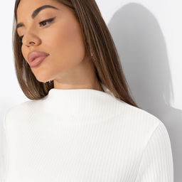 Лонгслив в рубчик, Мгновенный эффект - Charutti фото 3