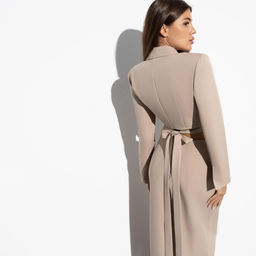 Жакет на запах Стильная сенсация (beige) - Charutti фото 11