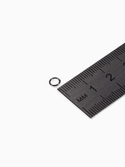 Кольцо соединительное СМ-982, 1?7 мм, набор 50 г,  410 шт. цвет серебро