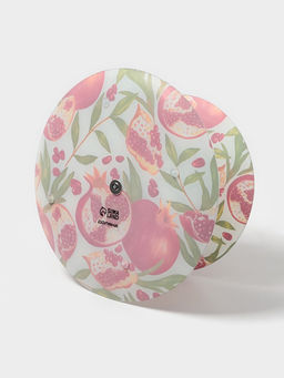 Фруктовница Доляна Гранат, d=20/25 см, h=24 см, стекло, рисунок  фото 3