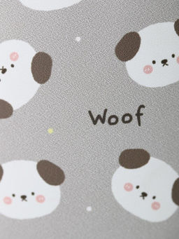 Чехол для очков GIRLY "Many dog", grey