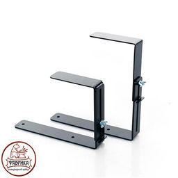 Кронштейны для цветочных кашпо (2 шт) 203-026 - Фабрика интерьерной ковки фото 3