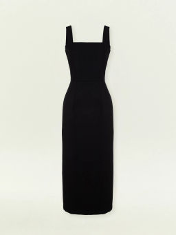 Платье макси из костюмной шерсти, PL1591/laine - Emka фото 6