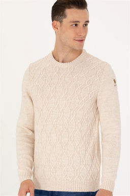 U. S. Polo Assn / Мужской песочный свитер - U.s. polo assn фото 11