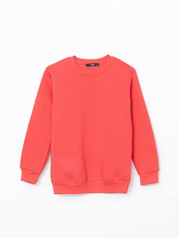 Bisiklet Yaka K?z ?ocuk Sweatshirt