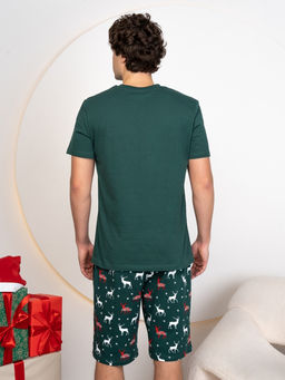 Мужская новогодняя пижама из 100% хлопка - Binita фото 12