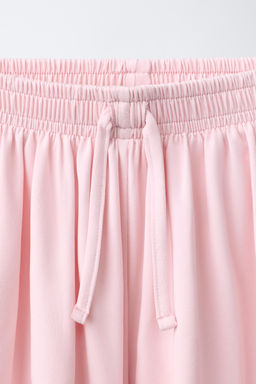 BERMUDA FLUIDA SPORTY CON MODAL / Rosa - Zara фото 4