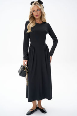 Платье Донна (чёрный) - Эльза фото 10