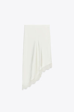 SATIN LACE SKIRT - Zara фото 7