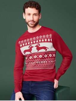 Мужской рождественский пуловер LIVERGY  фото 7